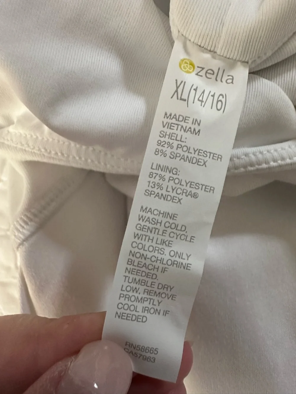 Zella Girl White Courtside Pleated Tennis Dress Kids XL 14/16 NWT Pickleball